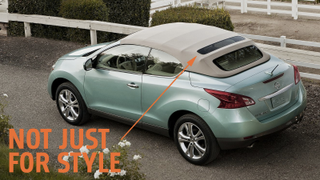 So This Is Why the Nissan Murano Crosscabriolet Has That Weird Extra Rear Window